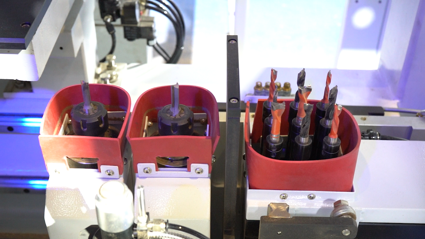 垂直鉆及水平鉆孔總成 下雙主軸+3×3鉆包